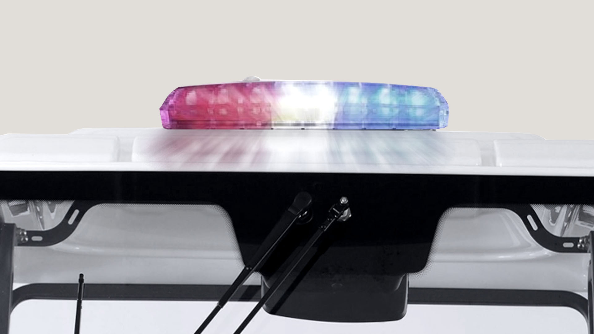 LED Beacon Light - Red & Blue