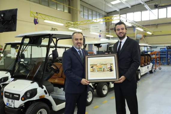 Bursa Büyükşehir Belediye Başkanımız Sayın Alinur Aktaş Fabrikamızı ziyaret etti.